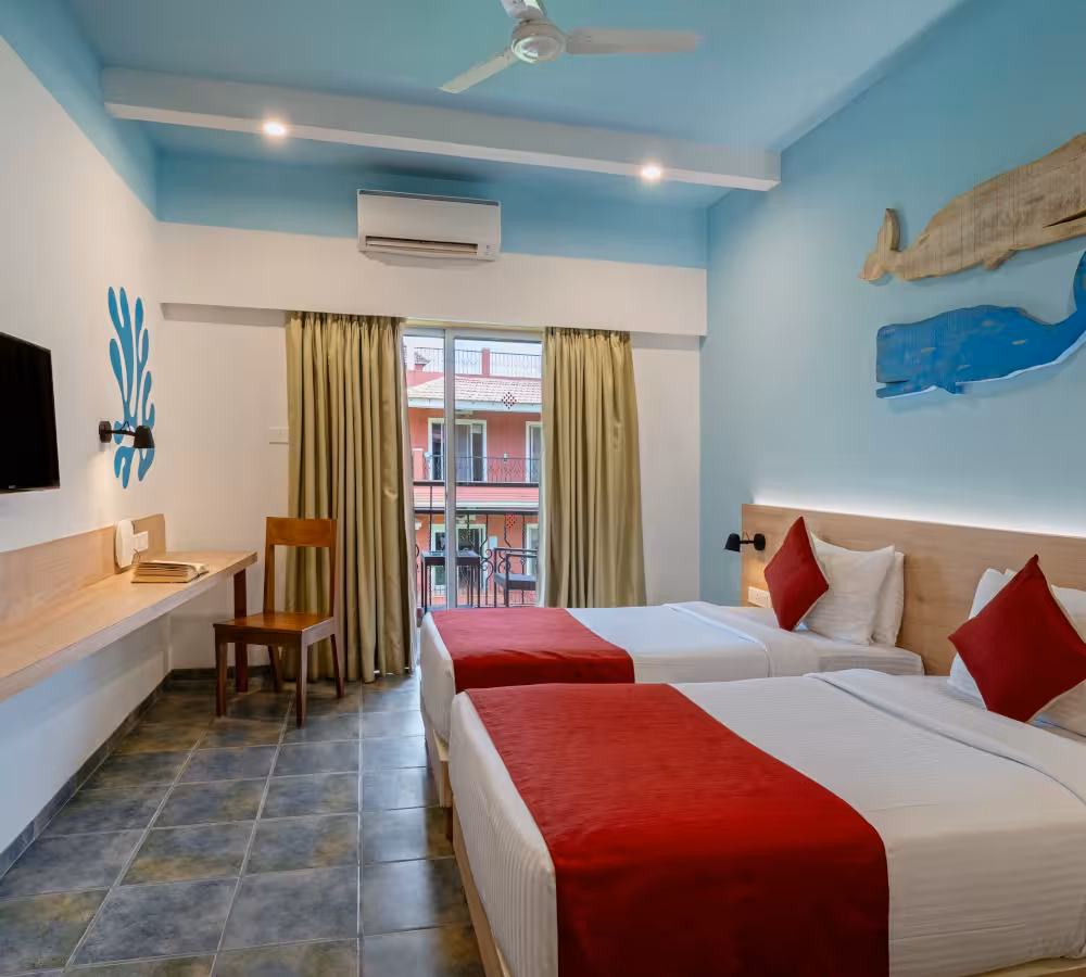 Jasminn Hotel, Betalbatim Hotel Room Category Deluxe Room